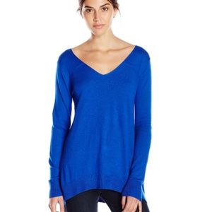 Splendid Cashmere Blend BlueTunic Sweater Small